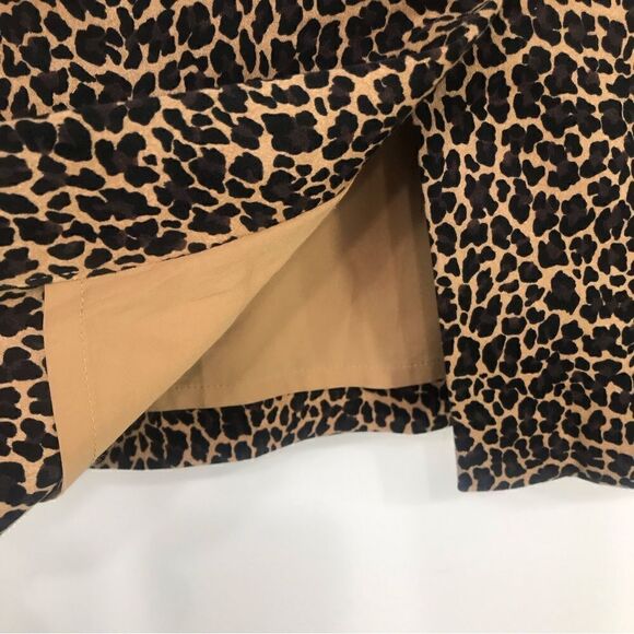 J. Crew Factory Pencil Skirt in Classic Leopard Print - Picture 12 of 15